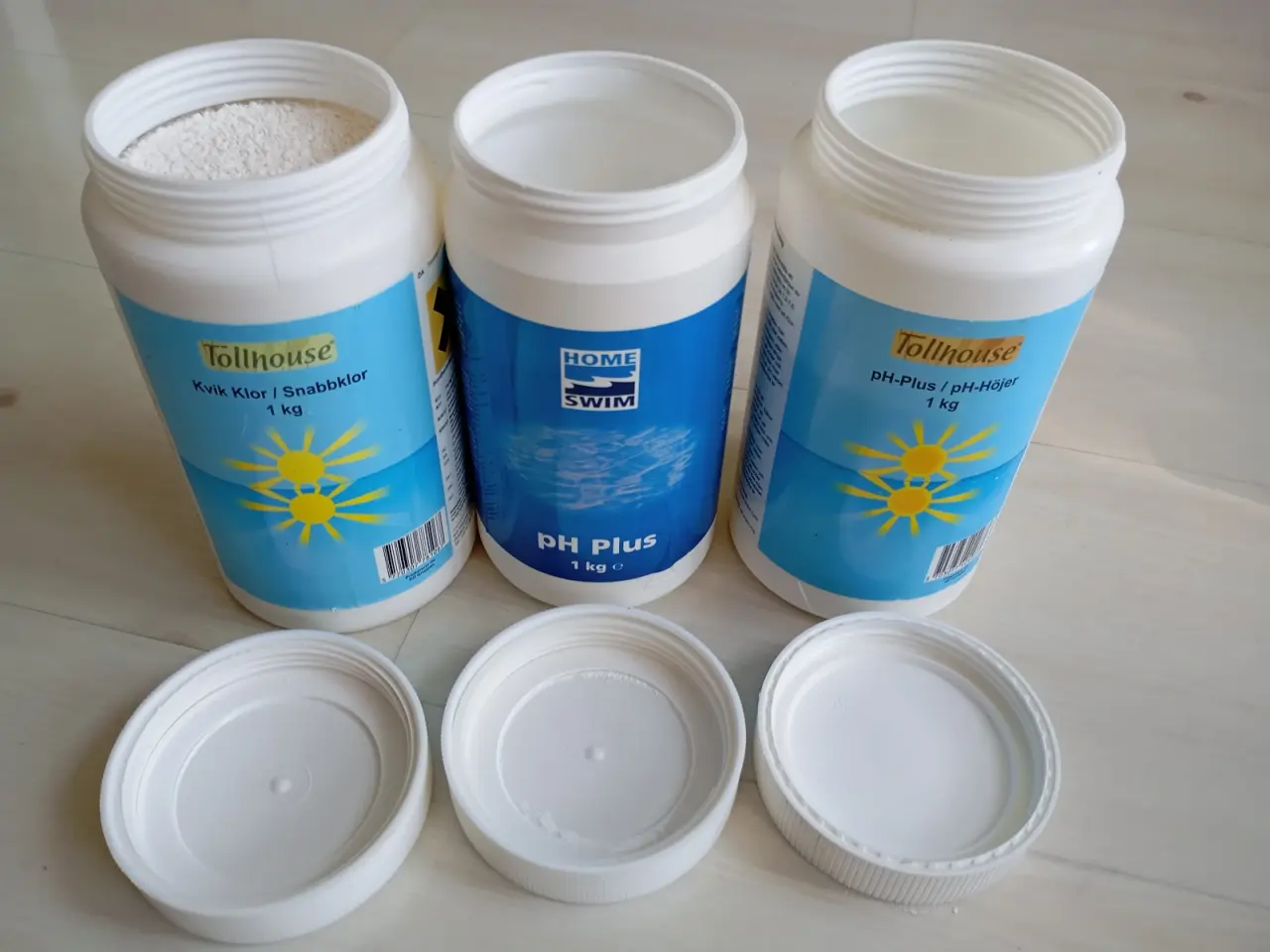 Billede 9 - Pool kemi. PH Plus og kvik klor