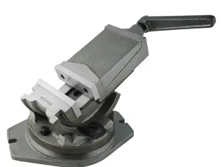 Kipbar maskinskruestik 160 mm med drejeskive. Åbning 125 mm