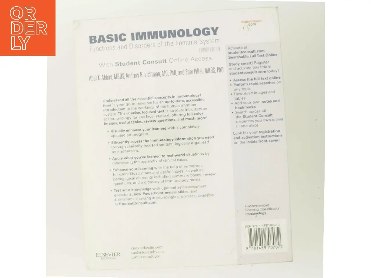 Billede 3 - Basic immunology : functions and disorders of the immune system (Bog)