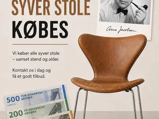 ALLE SYVER STOLE KØBES