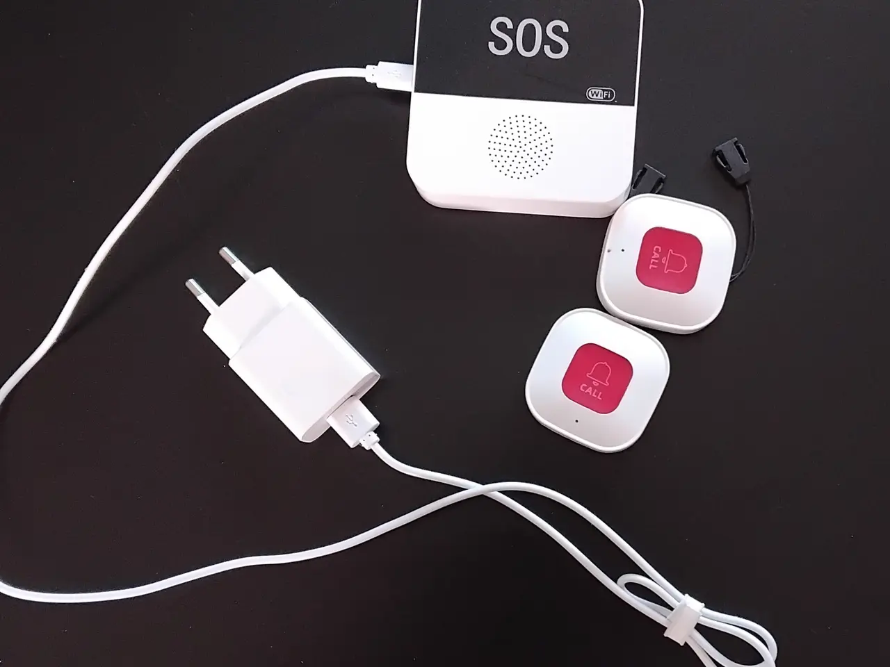 Billede 1 - SOS Alarm med 2 knapper ikke nødkald