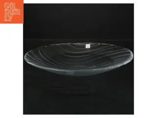 Glasfad fra Holmegaard (str. Ø 27 cm)