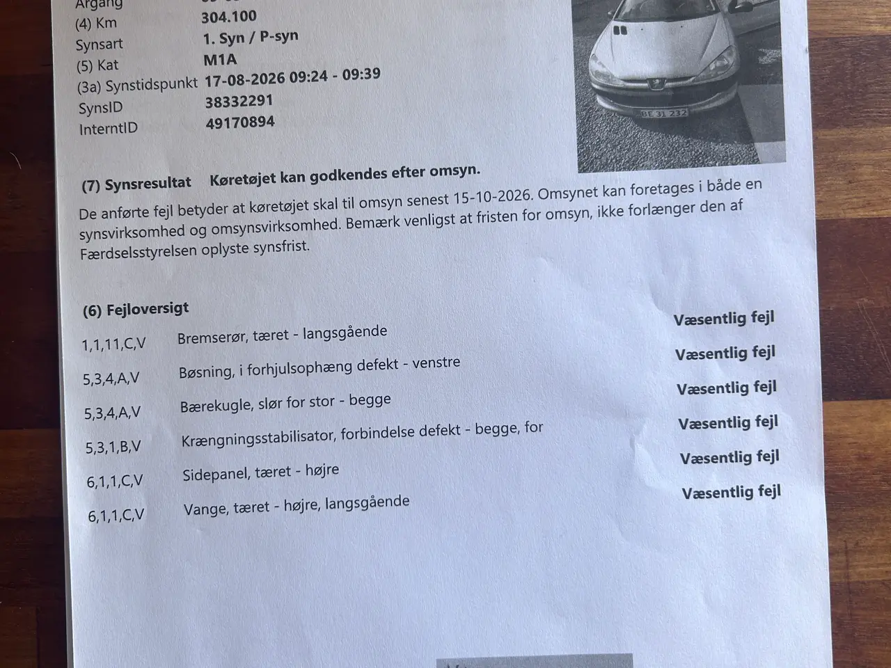 Billede 11 - peugeot 206 mekaniker tilbud