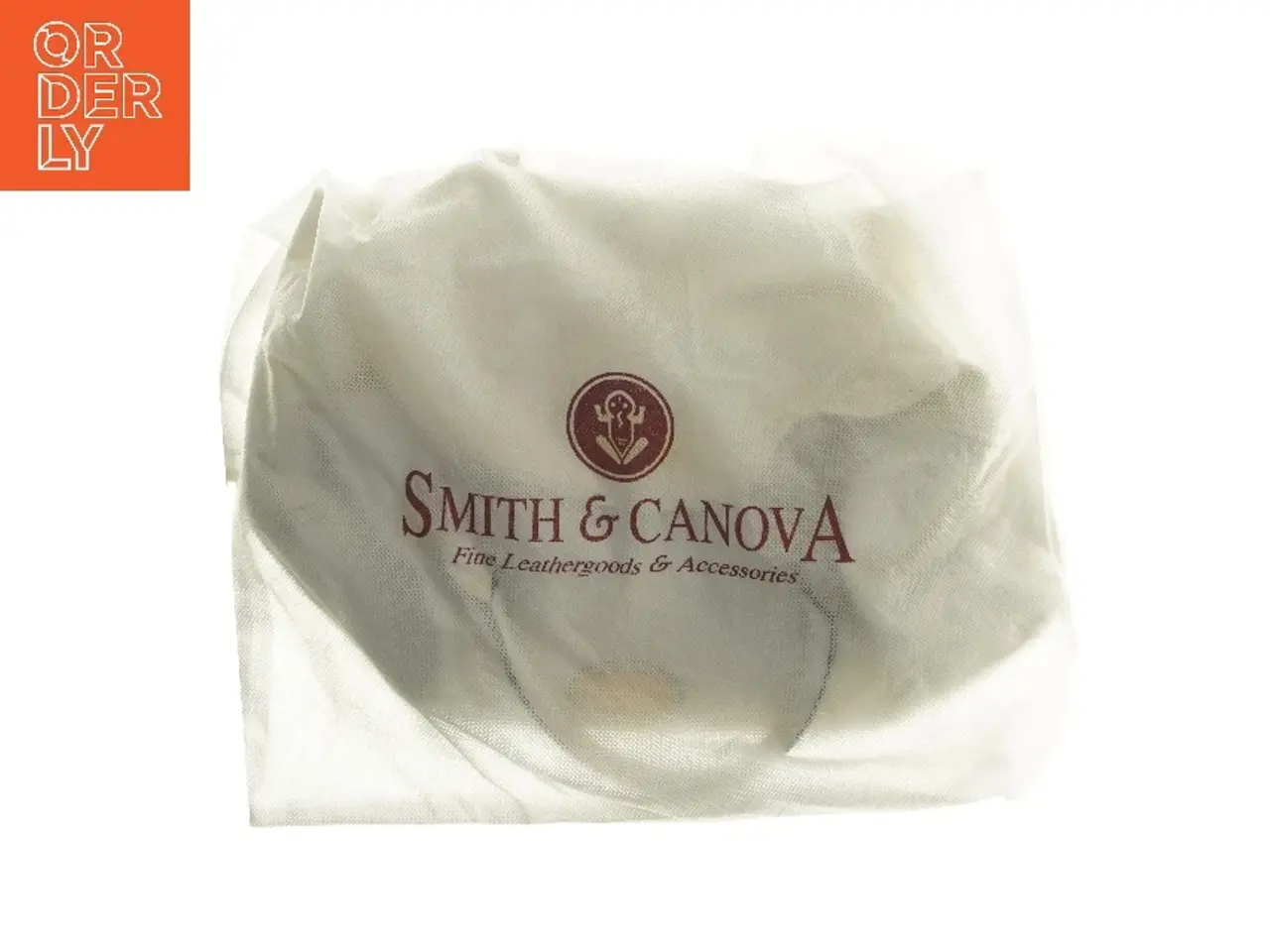 Billede 5 - Hvid lædertaske fra Smith & Canova (str. 45x30 cm)