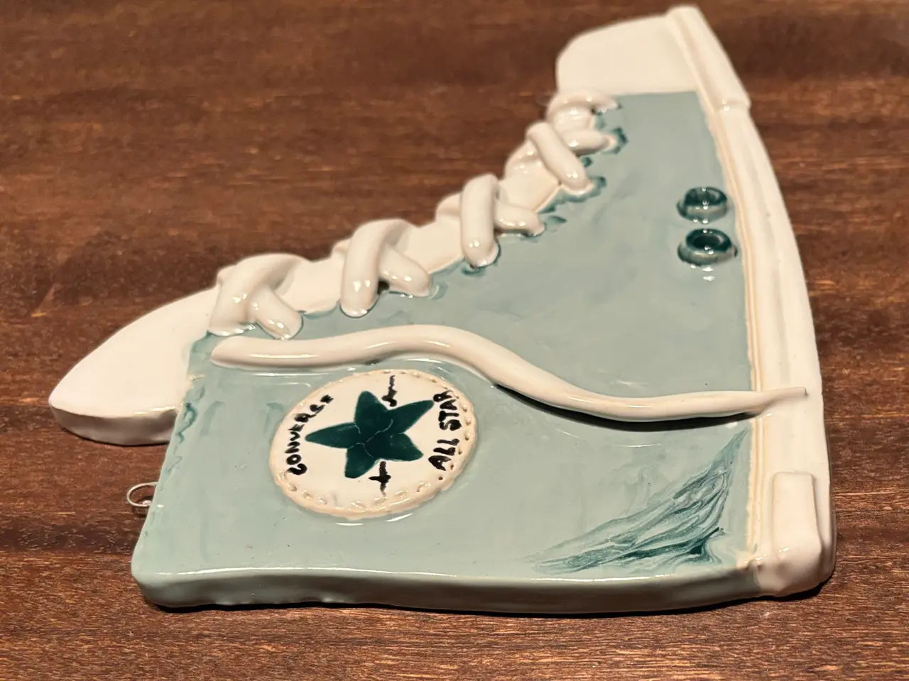 Billede 6 - Converse sko håndlavet i keramik.