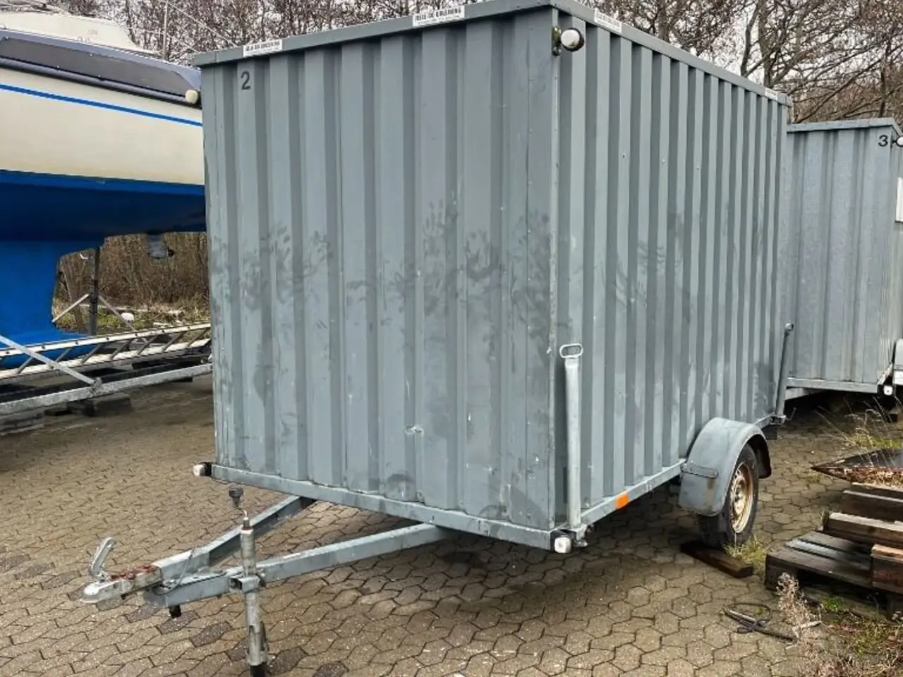 Billede 1 - Variant Lukket Materiale trailer METAL