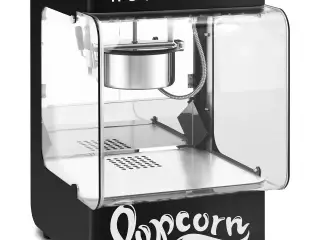 Popcornmaskine – 1.2 liter – sort