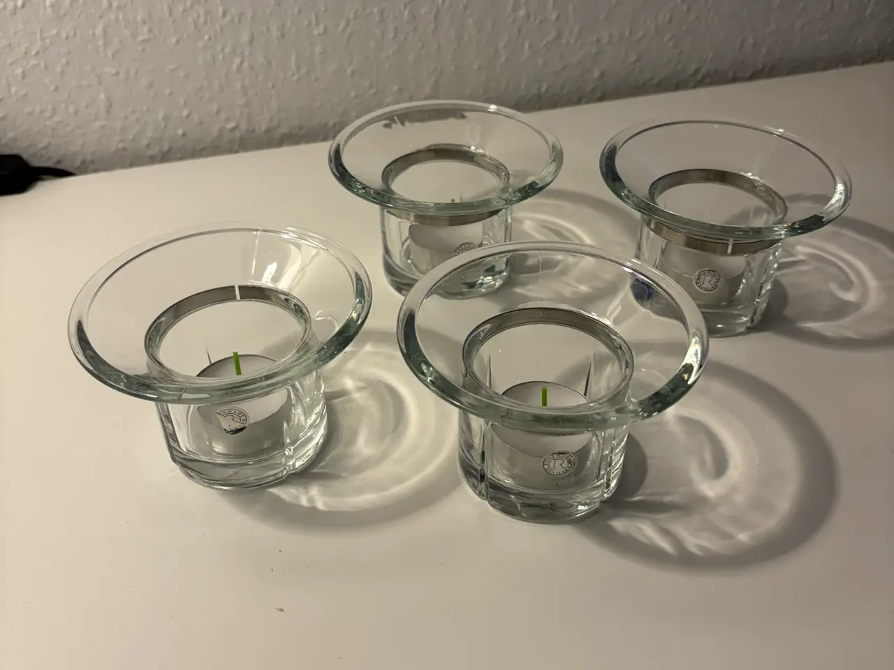 Billede 1 - Rosendahl glas fyrfadsstager