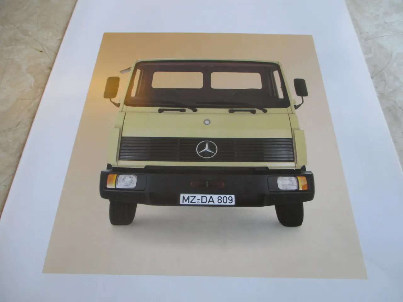Billede 2 - Tekniske  Data  Mercedes  1120  