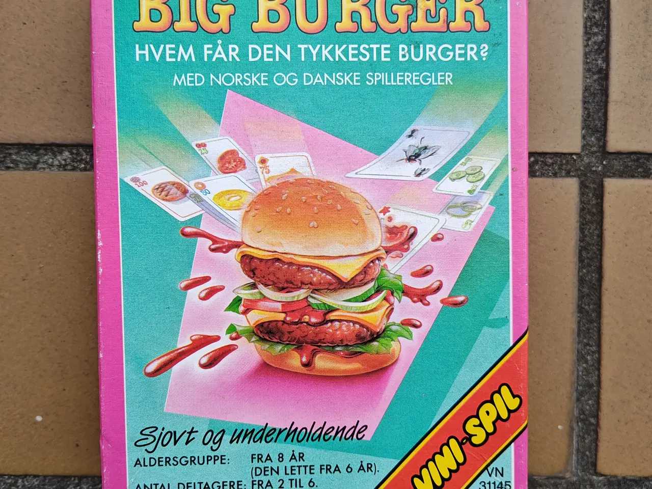 Billede 1 - Big Burger Kortspil Brætspil
