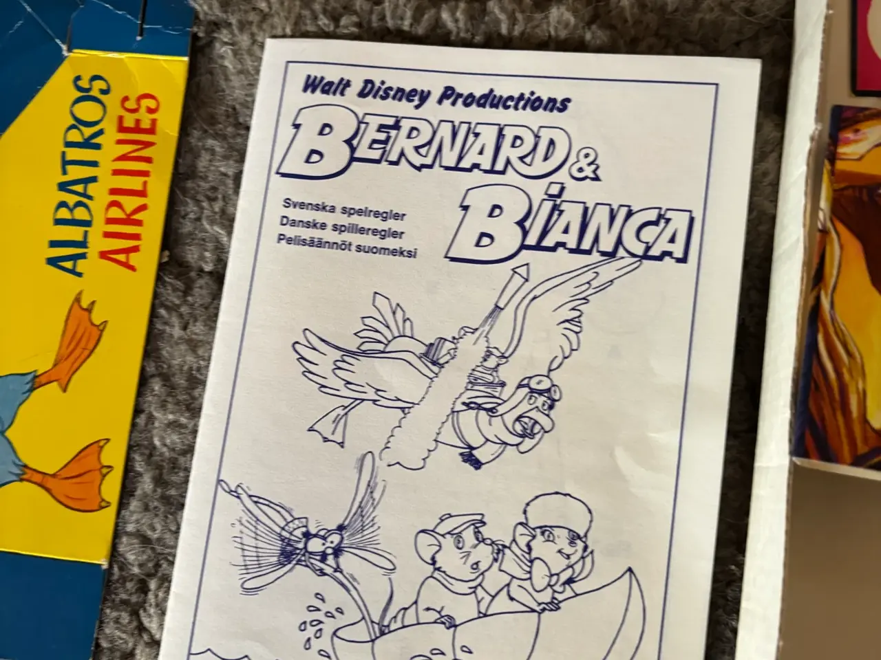 Billede 6 - Walt Disney Bernard & bianca brætspil