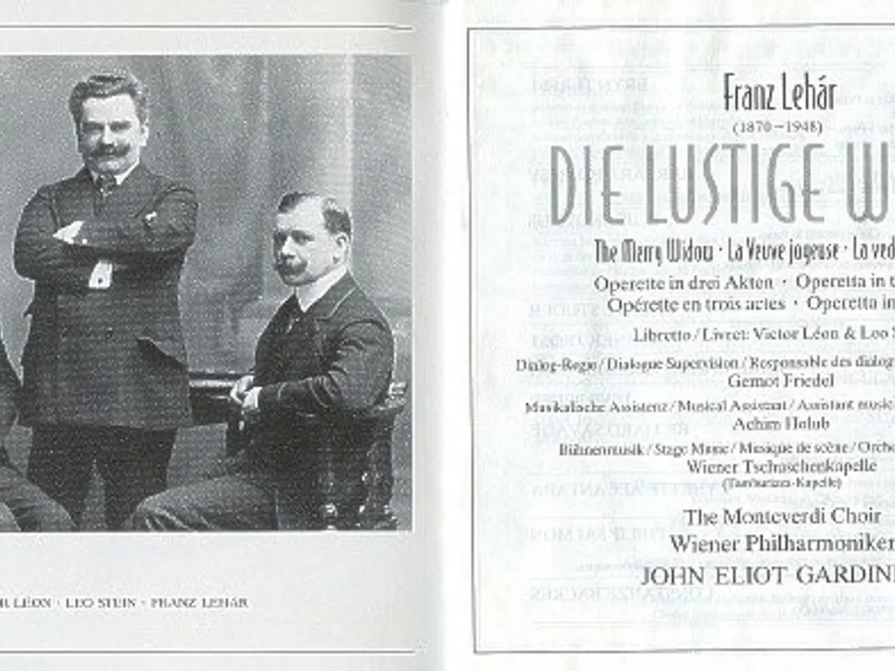 Billede 4 - Franz Lehár - Cheryl… – Die Lustige Witwe – CD