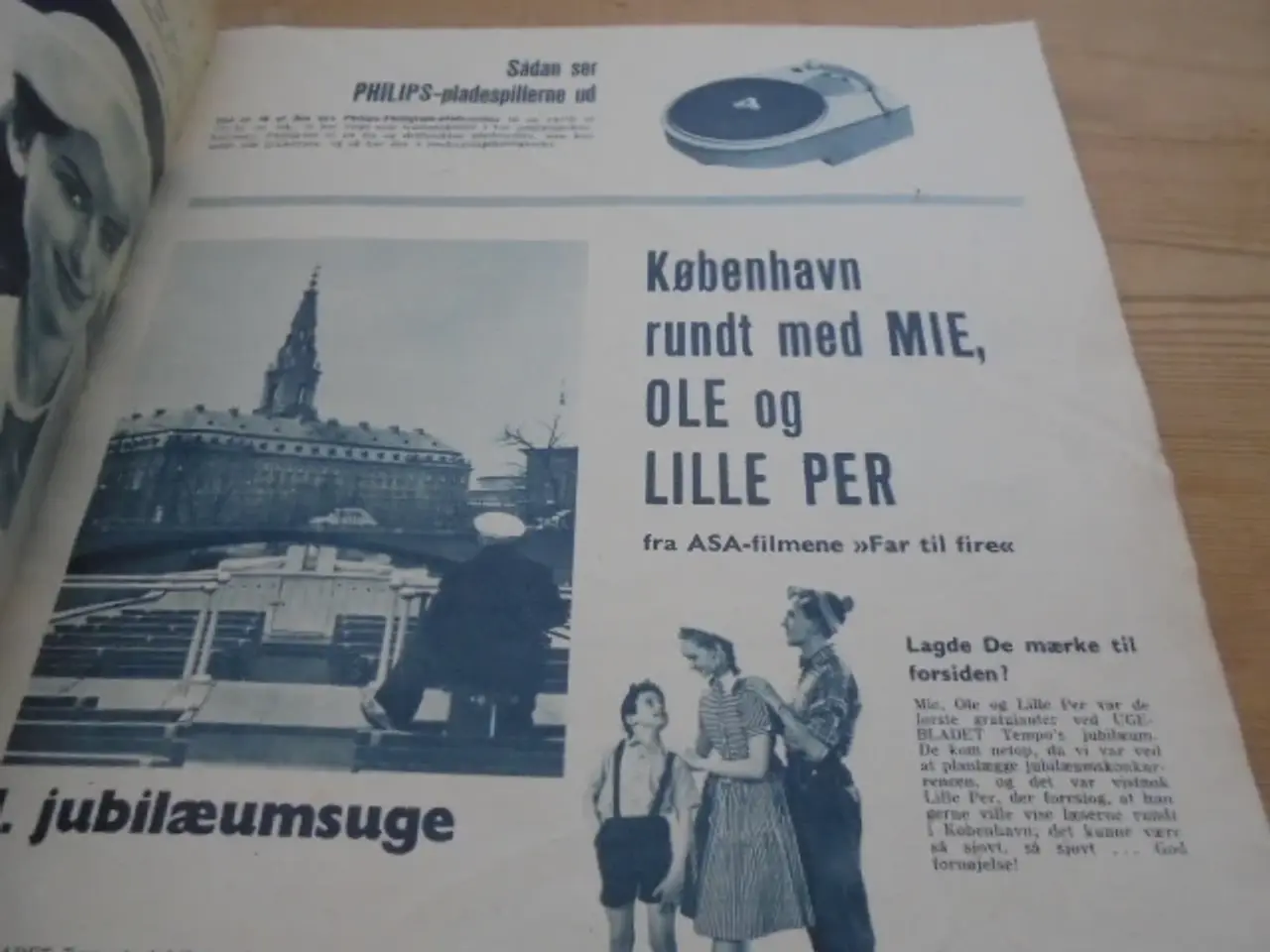 Billede 2 - Ugebladet Tempo nr. 15 fra 1958 25 års jubilæums