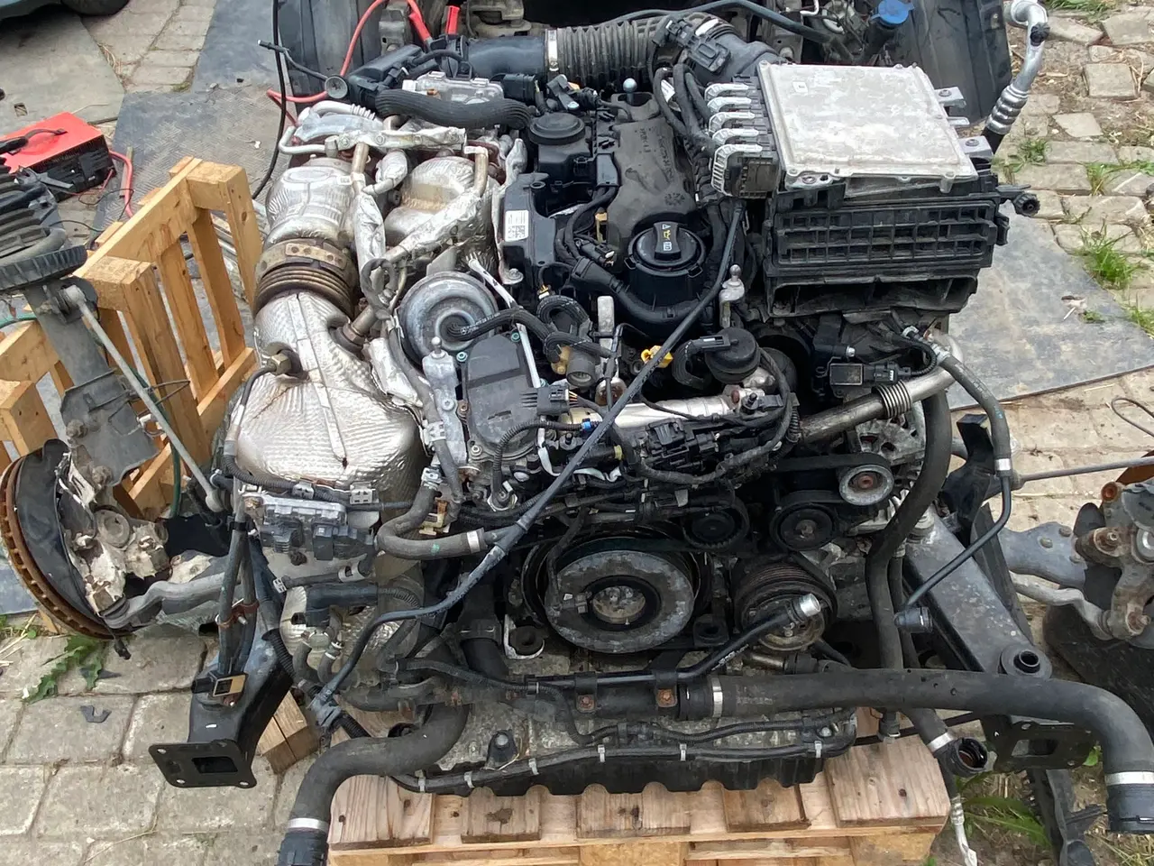 Billede 3 - Motor OM 654 diesel