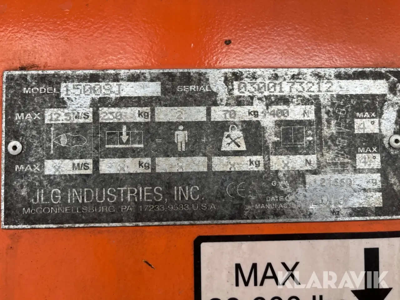 Billede 8 - Bomlift JLG 1500SJ 48meter