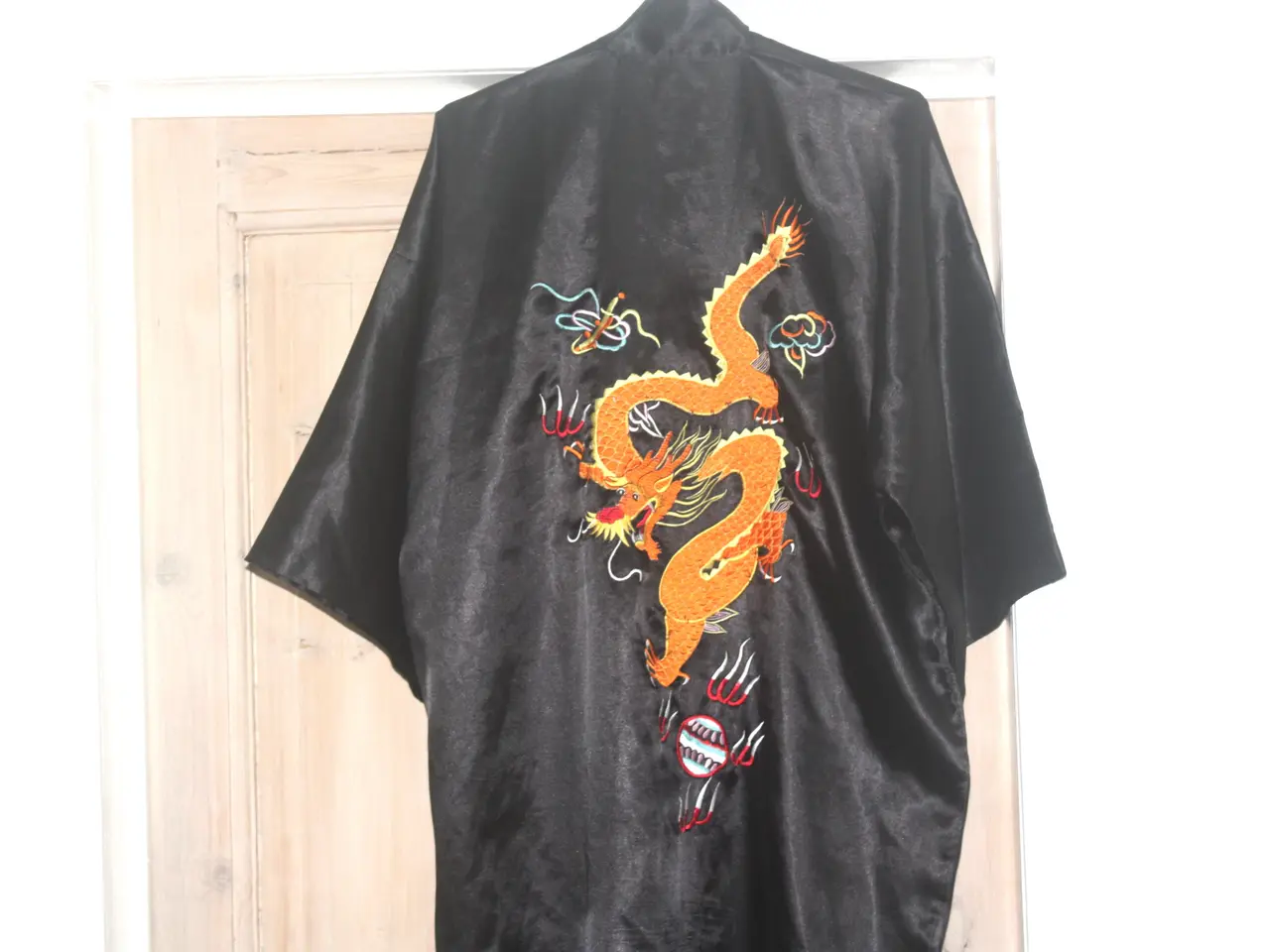 Billede 2 - Vintage Kimono med drag str. L