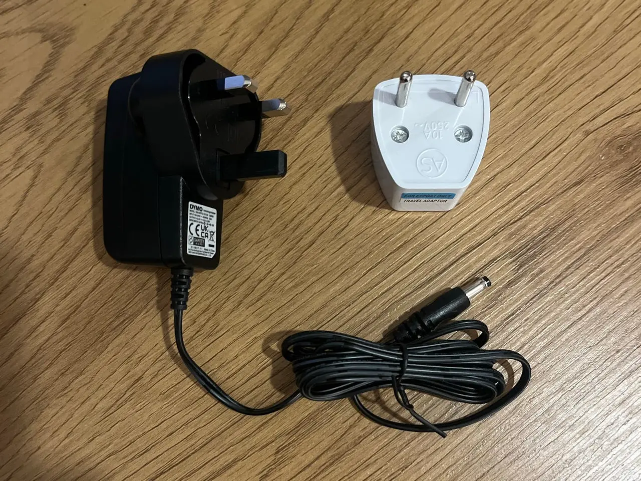 Billede 1 - DYMO DSA-12P-12 strømadapter (EU og UK stik)