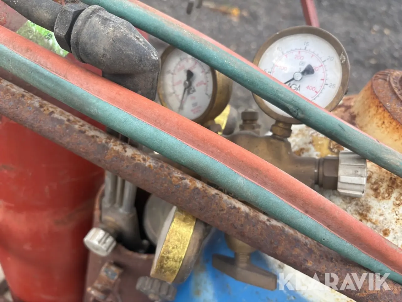 Billede 7 - Ilt og gas stativ.