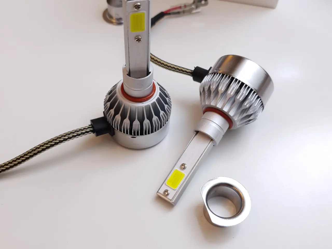 Billede 4 - NY! H1 LED Pærer 7600LM 6000K 72W