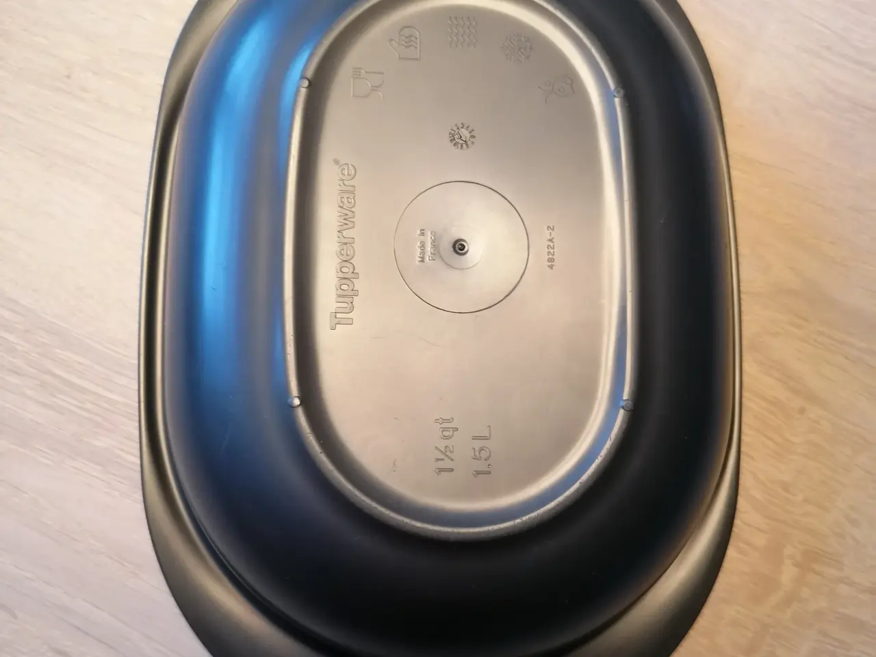 Billede 2 - Tupperware ildfast fad med låg 1,5 L.