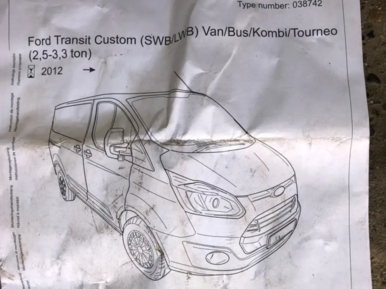 Billede 2 - Træk til Ford Transit Custom Van/Bus NYT !
