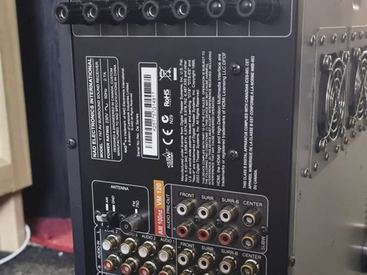 Billede 5 - NAD T757 Surround Receiver