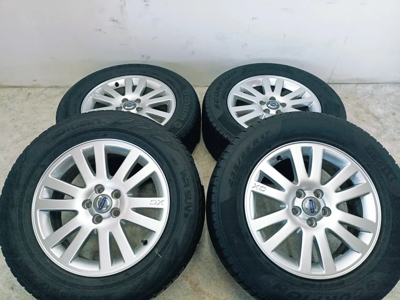 Billede 3 - 5x108 17" ET49 nav 67,1ø Volvo XC vintersæt