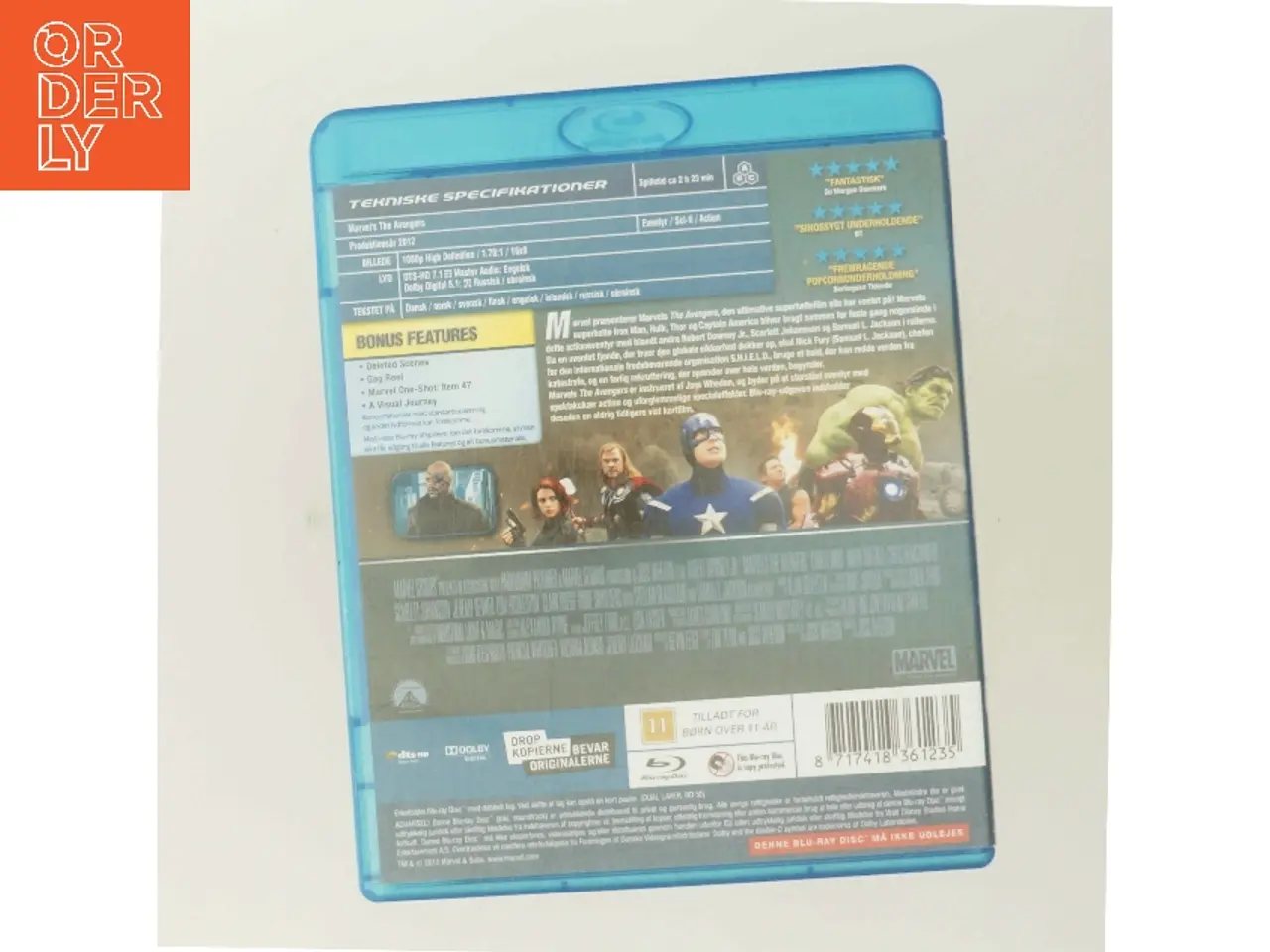 Billede 3 - Marvels The Avengers med Robert Downey Jr. (DVD)