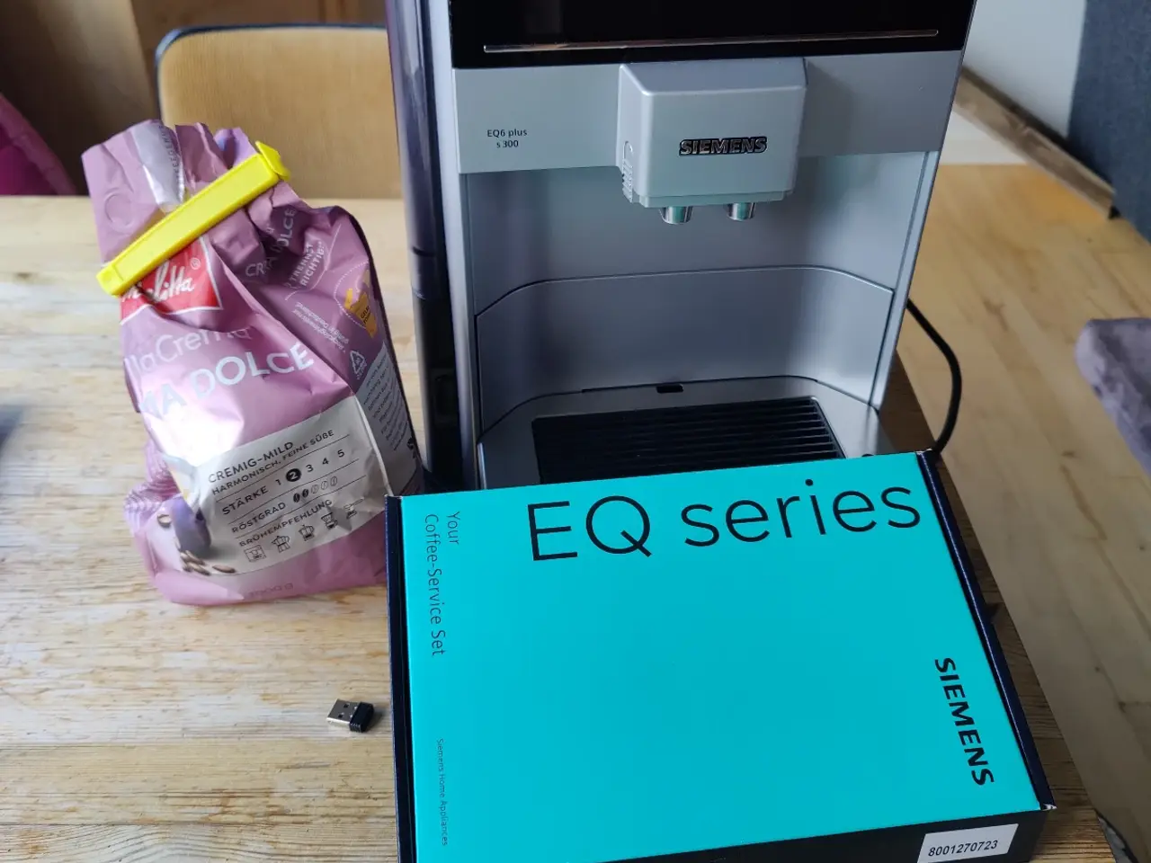 Billede 1 - Fuldautomatisk kaffemaskine Siemens Eq6 plus s300