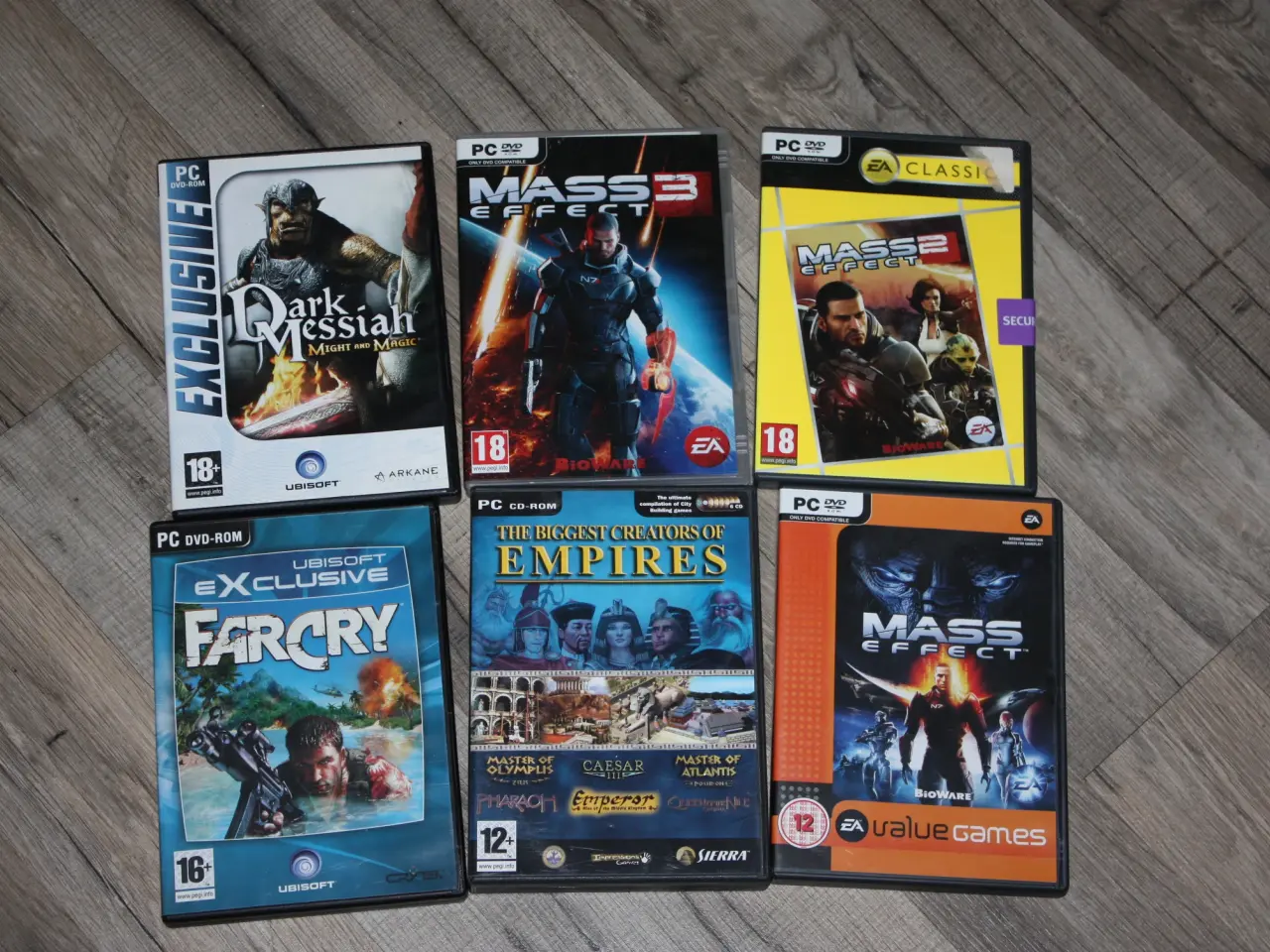 Billede 1 - PC spil Far Cry Dark Messiah Mass Effect