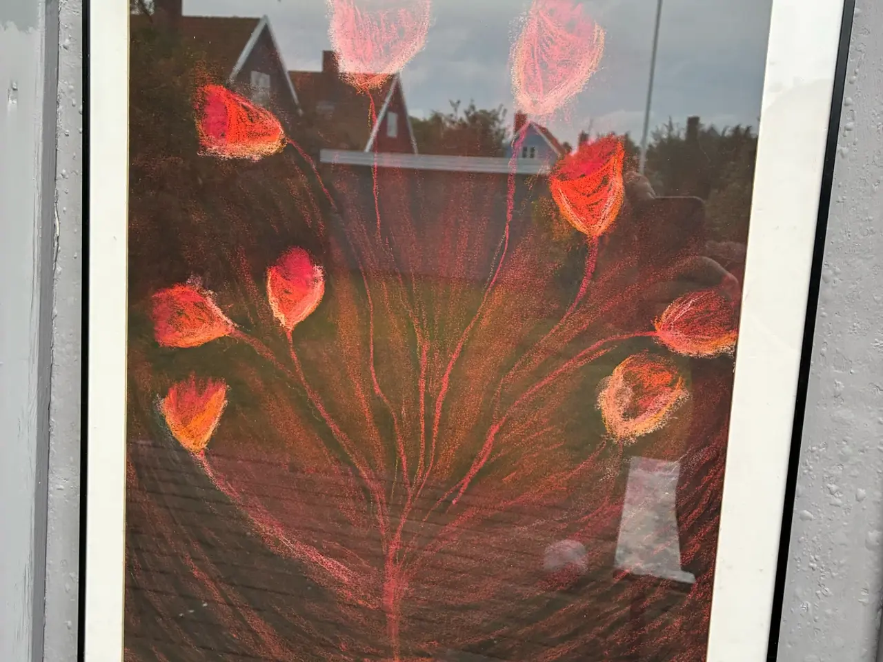 Billede 1 - Anne-Merete Nielsen, (1946-1998) oliepastel