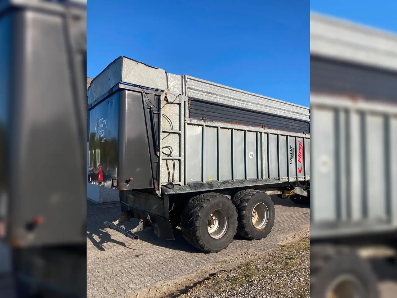 Billede 2 - Fliegl ASW 271 Gigant afskubbervogn fliegl asw 271