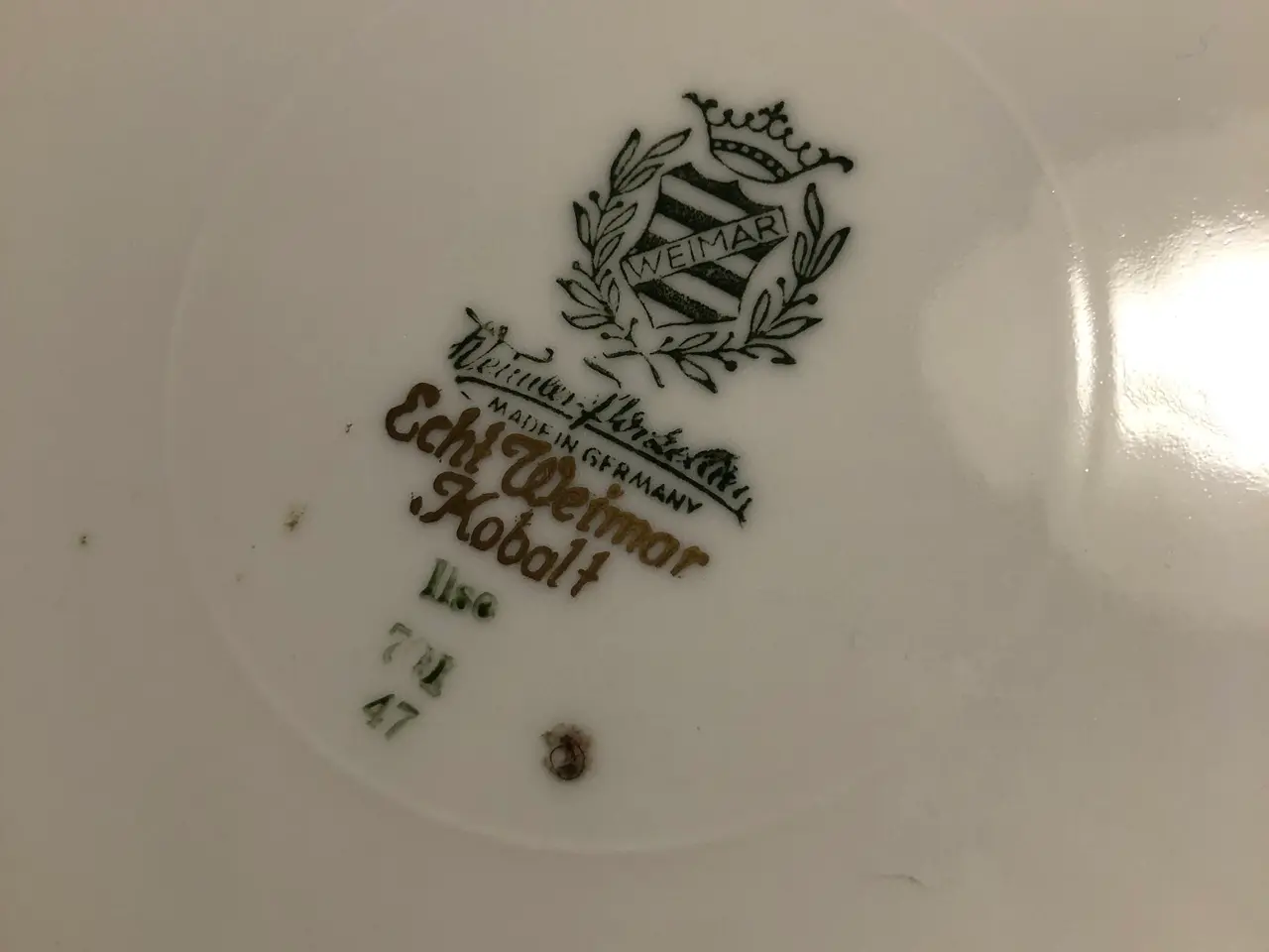 Billede 2 - Smukt porcelænsfad