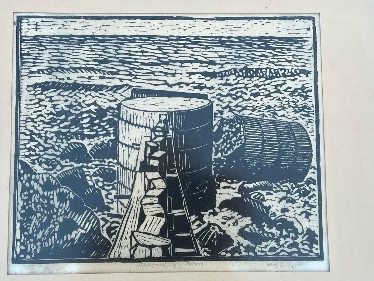 Billede 2 - Tryk - Høfder fra Vejby Strand