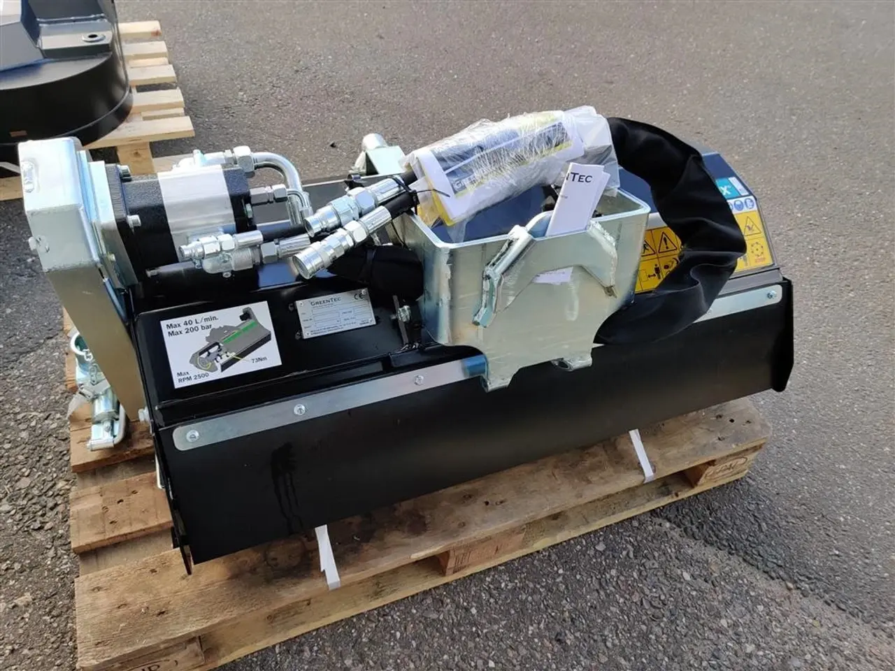 Billede 2 - GreenTec FR 92 Slagleklipperhoved Ring for godt tilbud