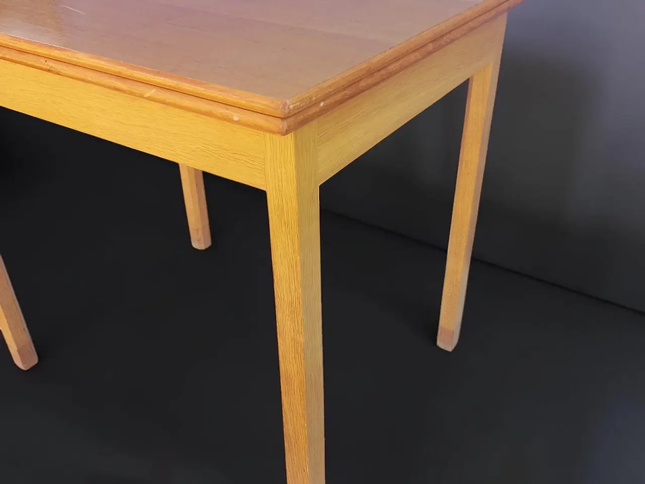 Billede 3 - Nedsat multifunktionsbord i teak/eg
