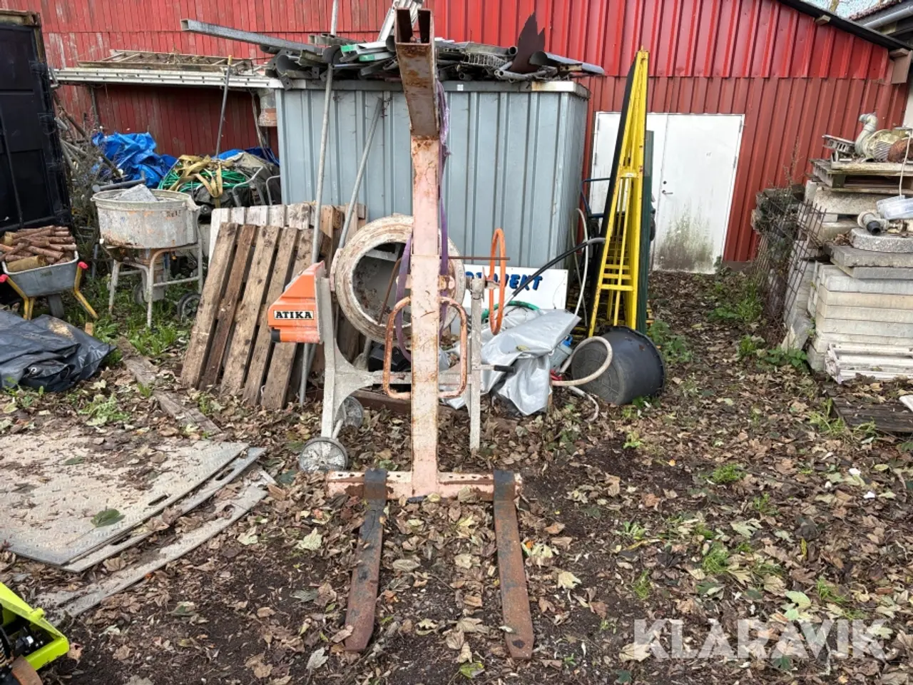 Billede 2 - Krangaffel / pallegaffel 1.500 kg Crane Fork med automatisk vægtbalancering