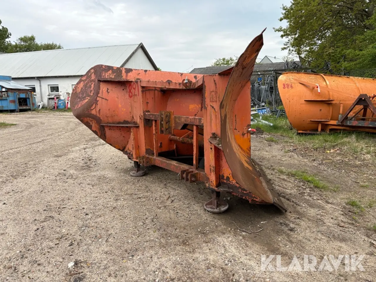 Billede 5 - Spidsplov til traktor til liftophæng