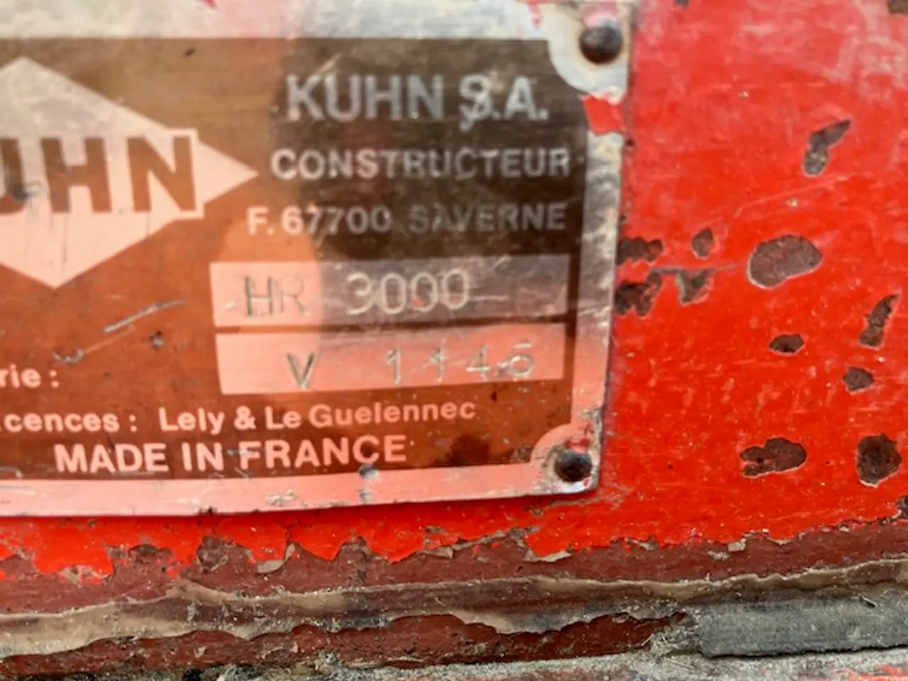 Billede 4 - Kuhn HR3000 rotorharve
