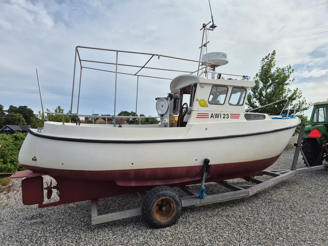 Billede 1 - AWI 23 Jagt/fiskebåd