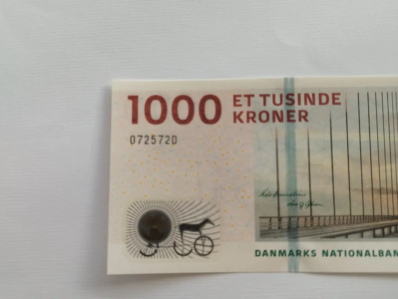 Billede 4 - 1000 Kroner Storebæltsbroen 