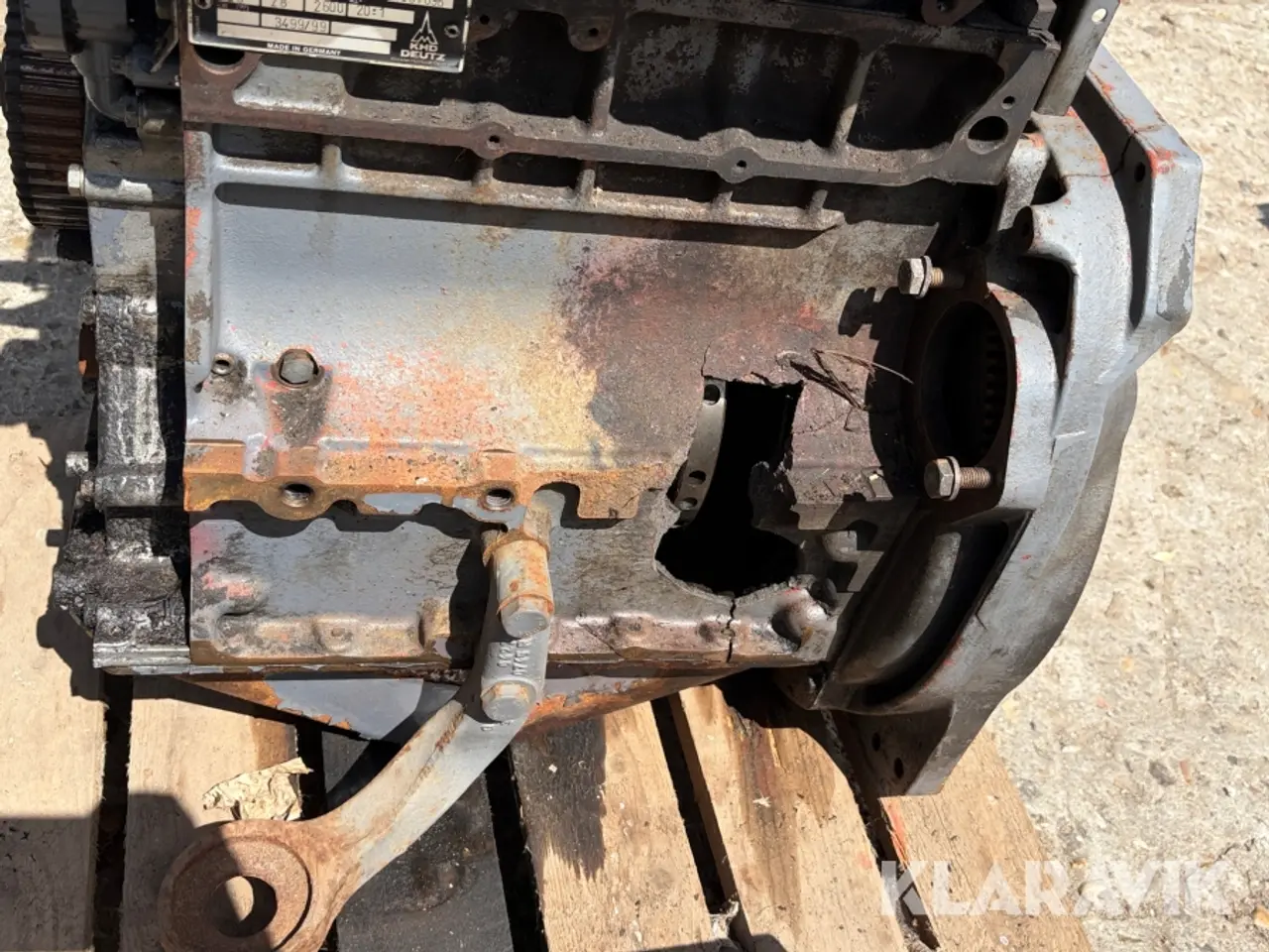 Billede 10 - Motor KHD Deutz F3L1011 1 styk