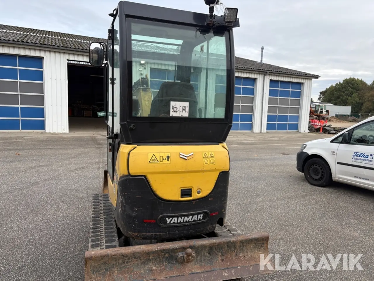 Billede 6 - Mini Gravemaskine Yanmar Sv22 med planerskovl