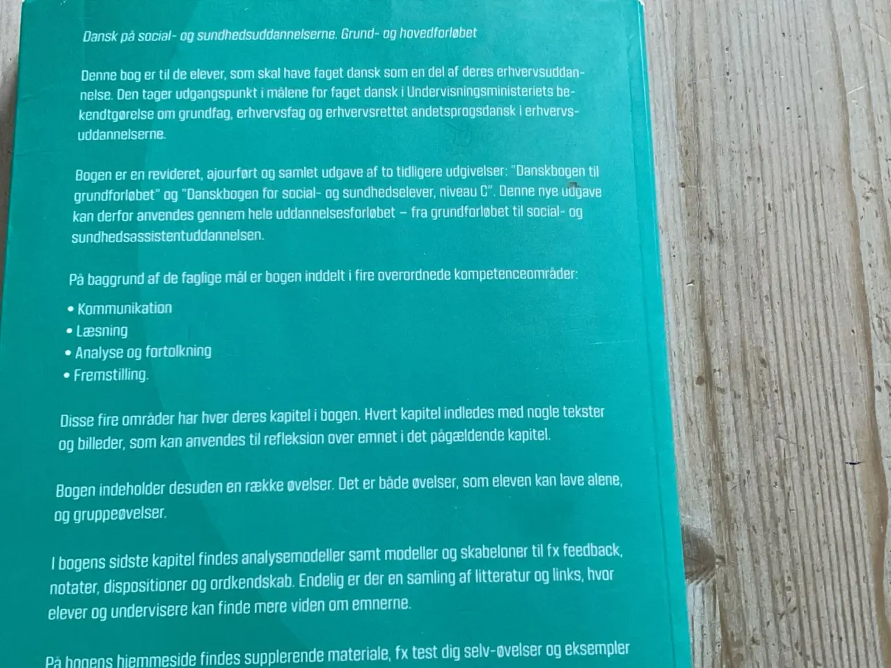 Billede 2 - Dansk på social og sundhedsuddannelse.