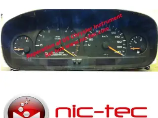 Reparation af instrumentbræt og speedometer på Chrysler Voyager