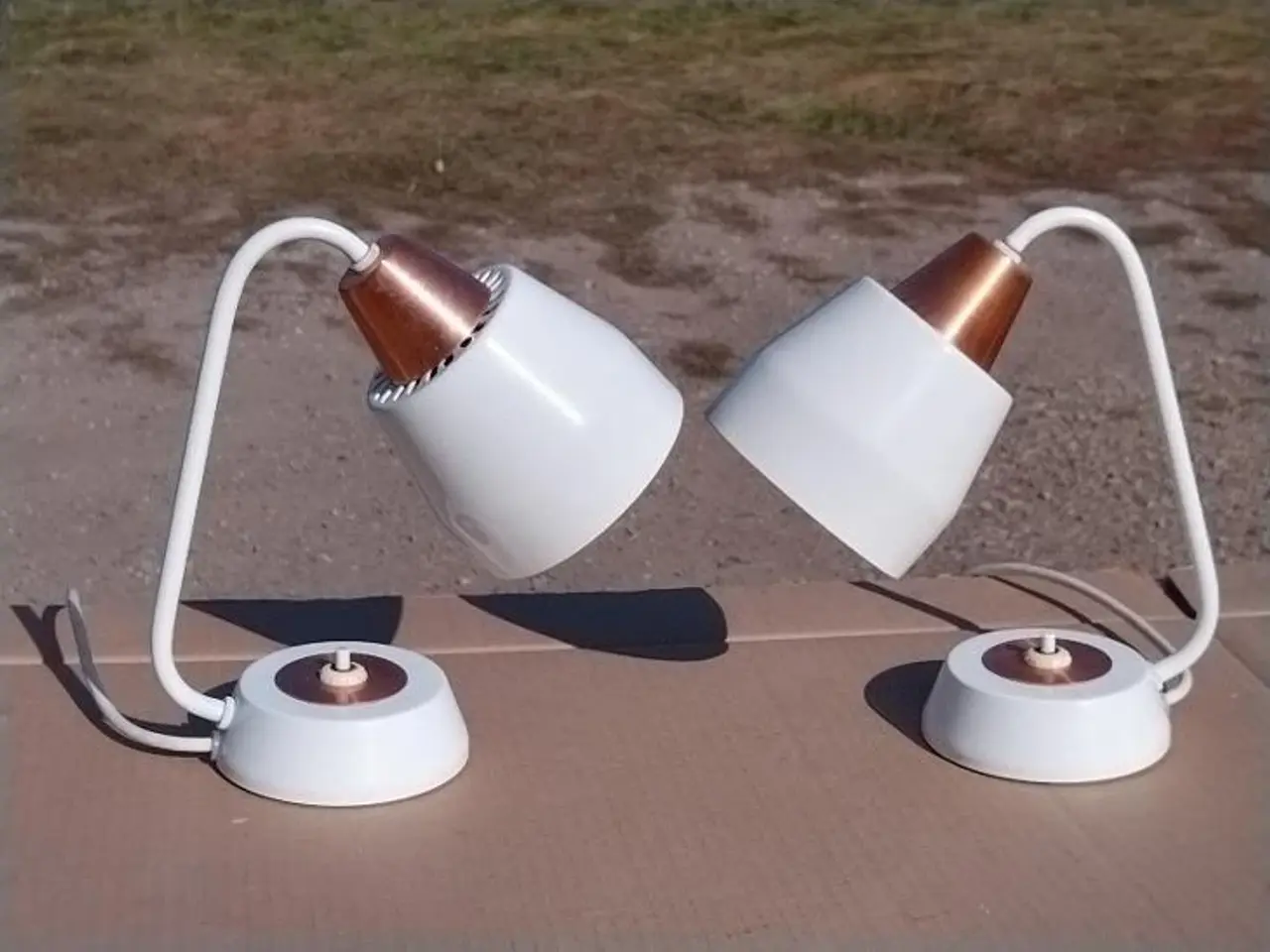 Billede 1 - Flotte retro design bordlamper fra Tjekkiet