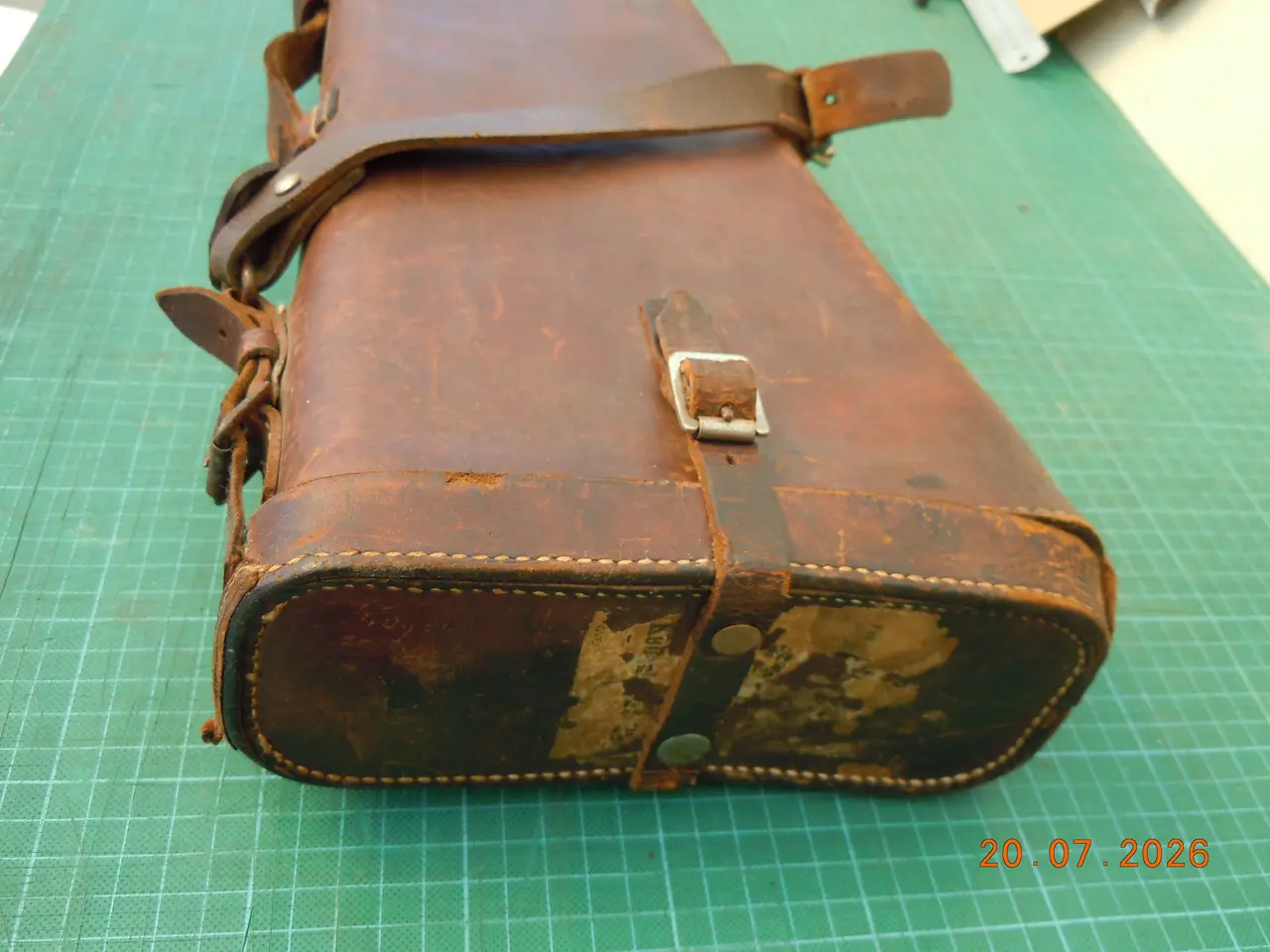 Billede 5 - Vintage jagtgeværfutteral af læder.