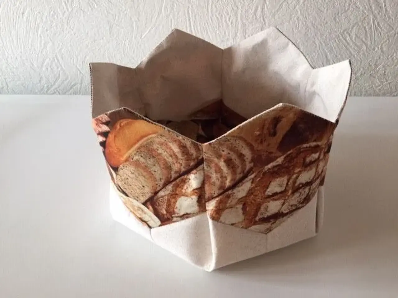 Billede 2 - Kurv syet i patchwork