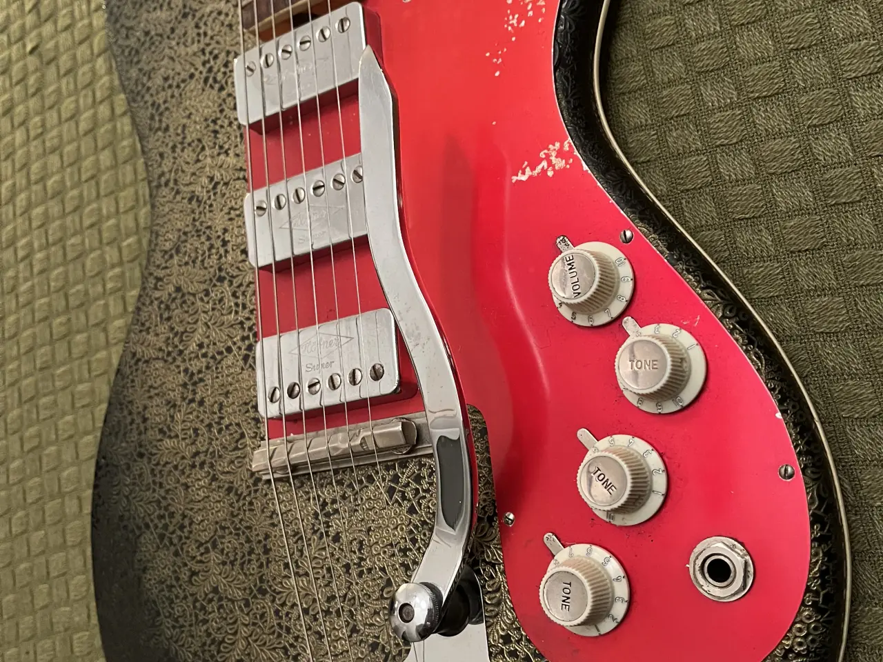 Billede 3 - Höfner 173 “Brokat” vinyl finish