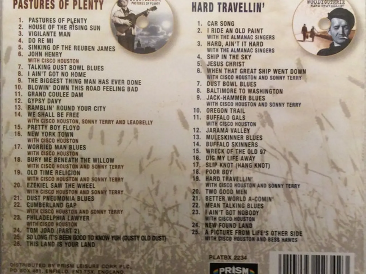 Billede 2 - Woody Guthrie – The Ultimate Collection.… – 2CD